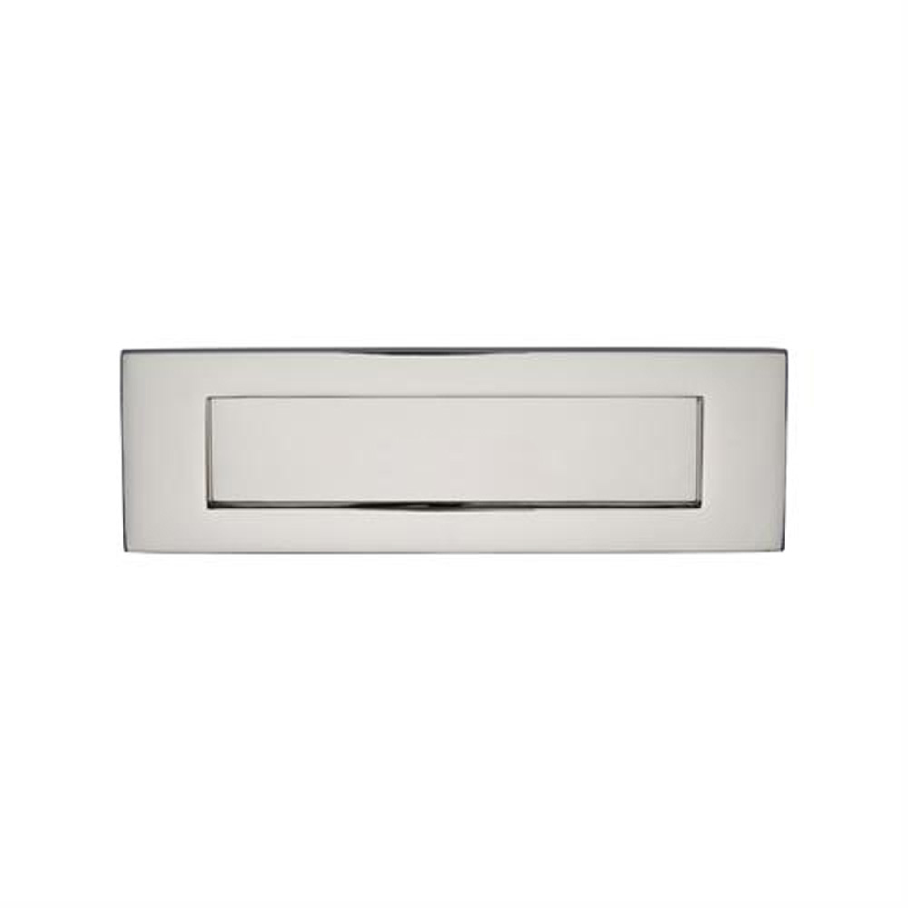 Heritage Brass Letterplate - Polished Nickel (10